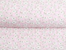 Interlock Sanetta - Streublümchen - pastellrosa