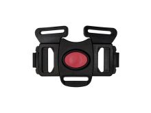 Steckschnalle Double 25 mm 5-Way - schwarz
