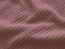 Jersey Jacquard Swafing Sarina - Diagonale Streifen - rosa