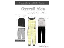 Papier-Schnittmuster Fadenkäfer Alea Overall Damen
