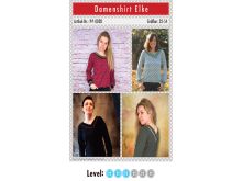 Papier-Schnittmuster Paule und Paulinja - Shirt Elke - Damen