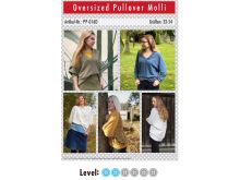 Papier-Schnittmuster Paule und Paulinja - Oversize Pullover Molli - Damen