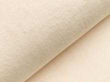 Wellnessfleece Double Face  - uni creme/rosa