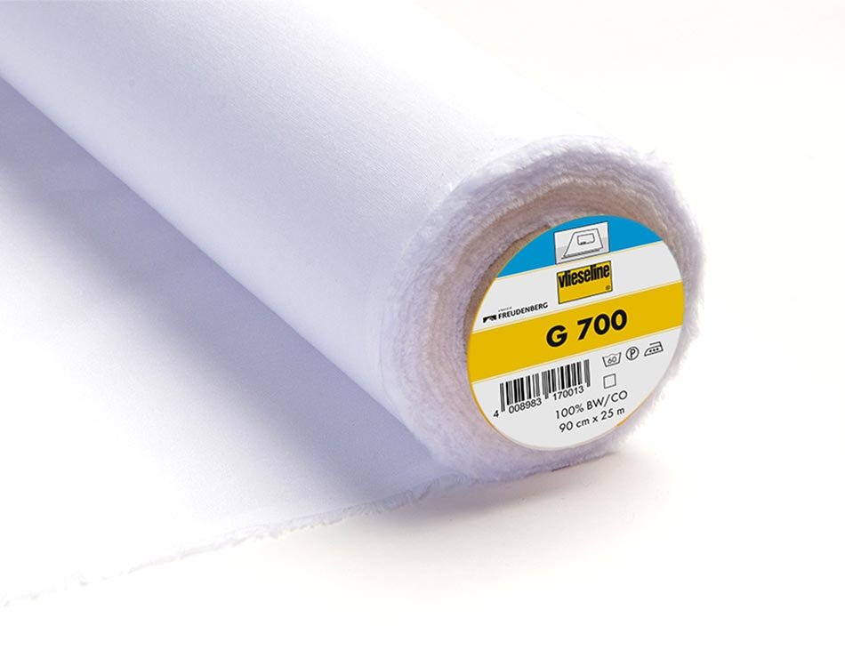 Vlieseline G700 Gewebeeinlage 90 cm - uni weiß