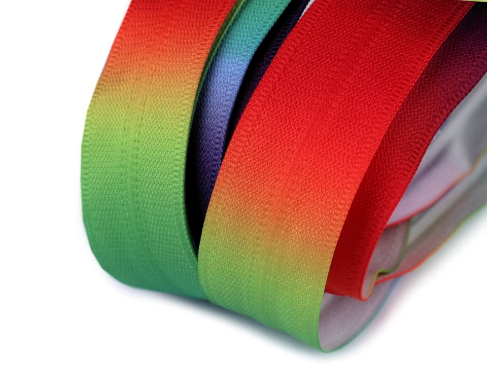 Endlos-Reißverschluss 5mm - Regenbogen