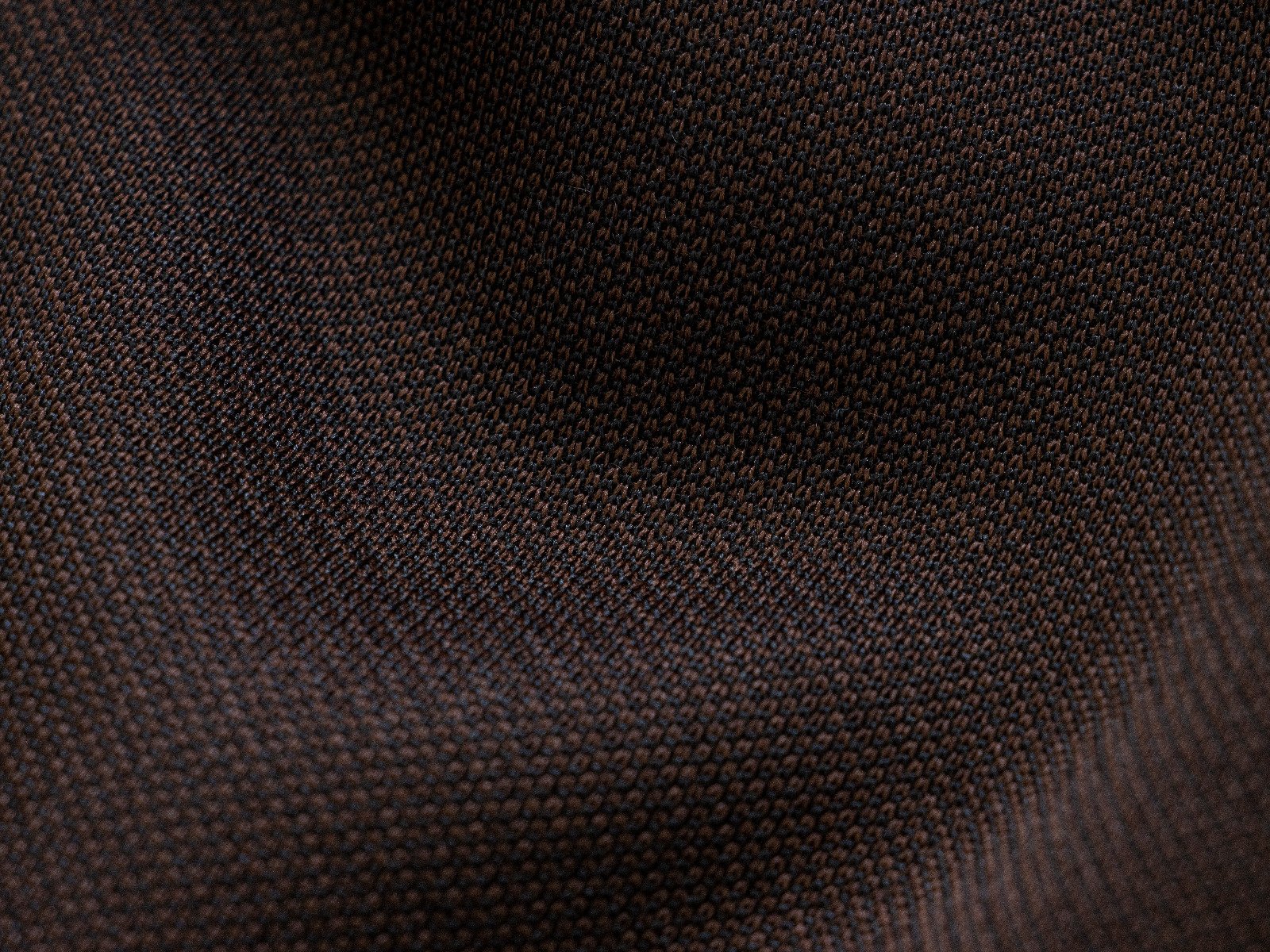 Jacquard Designerstoff der dänischen Firma Kvadrat - braun