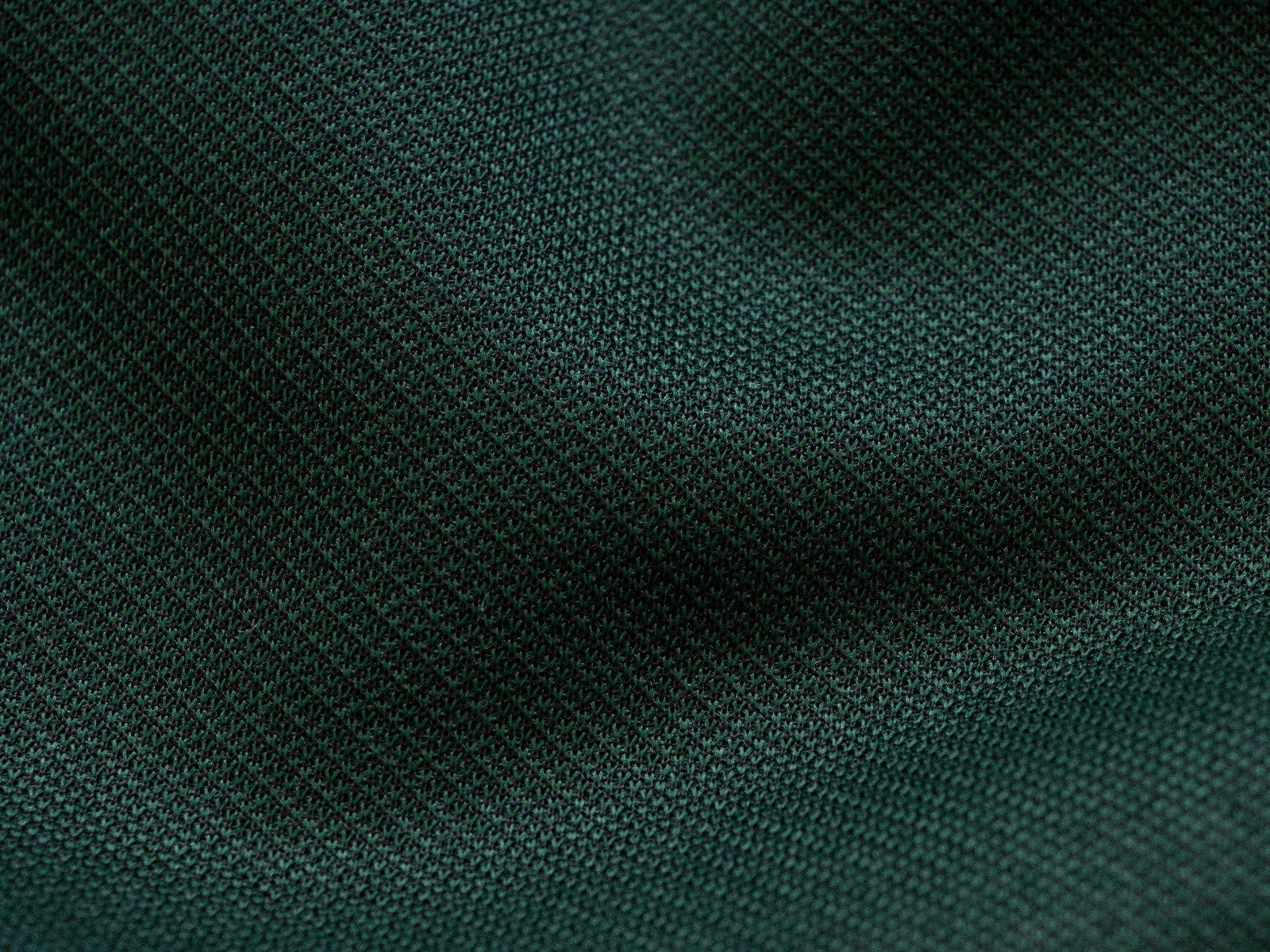 Jacquard Designerstoff der dänischen Firma Kvadrat - grün