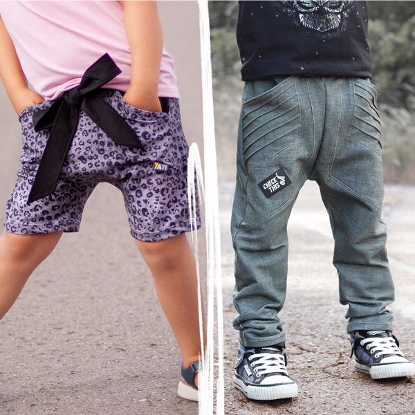 Papierschnittmuster lovely baggy pants by LovelySewDesign - Hose/Short/Capri - Kids