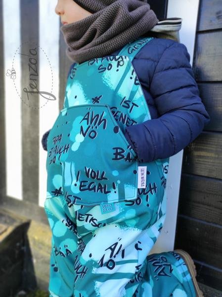 Papierschnittmuster lovely outdoor pants by LovelySewDesign - Matschhose - Kids