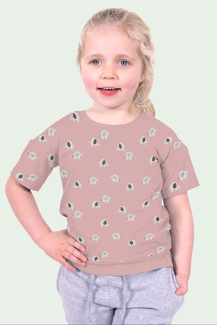 Jersey - Elefantenparade - rosa