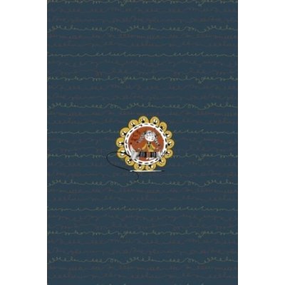 Jersey Digitaldruck Stenzo Sewing PANEL ca. 60 cm x 50 cm - Mädchen mit Nadel und Faden - navy