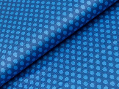 Bademodenstoff Swafing Santos - Punkte - blau/aqua