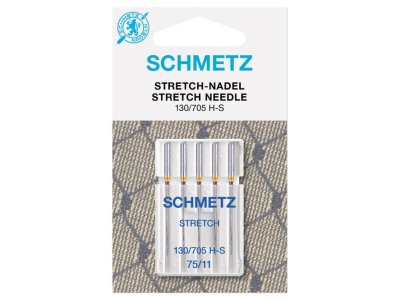 Stretchnadeln Schmetz 130/705 H-S 75/11 - 5 Stück