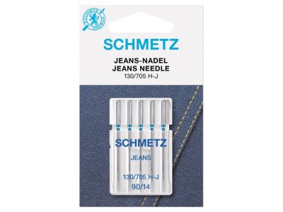 Jeans / Denim Maschinennadeln Schmetz 130/705 - 90/14 - 5 Stück