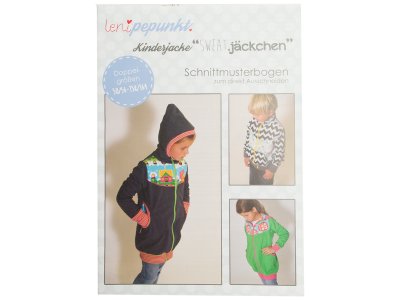 Papier-Schnittmuster Lenipepunkt - Kinderjacke "Sweatjäckchen" - Kids
