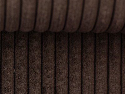 Breitcord - Samtcord Swafing Wanja ca. 10 mm Rippen - uni braun