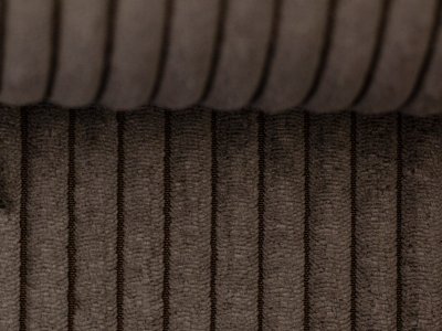 Breitcord - Samtcord Swafing Wanja ca. 10 mm Rippen - uni schlamm