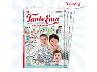 Papierschnittmuster Zeitschrift Tante Ema MOOK Nr. 7/2017