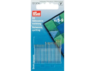 Nähnadeln halblang Prym ST 5-9 - silberfarben/goldfarben - 20 Stück
