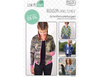 Papier-Schnittmuster Lenipepunkt  Blouson.Jacke 4 Teenies - Jacke