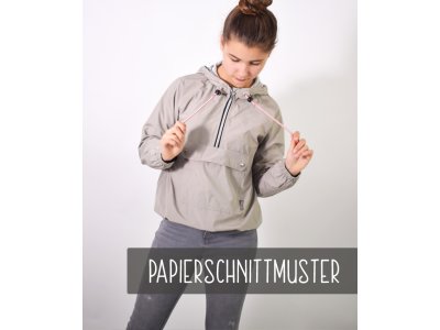 Papier-Schnittmuster Lenipepunkt  Wind.Breaker 4 Teenies - Jacke