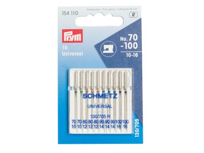 Schmetz Universal Nadeln 10 Stk./Standard 70-100 Prym 