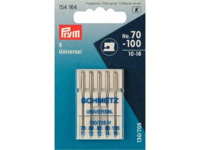 Universalnadeln Prym 130/705 Standard 70-100 - 5 Stück