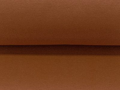 Glattes Bündchen im Schlauch - uni altrosa