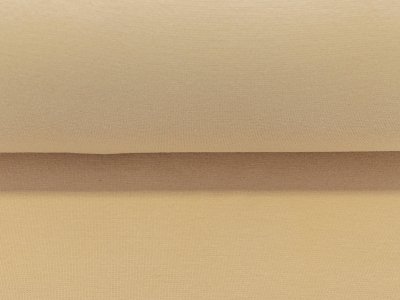 Glattes Bündchen im Schlauch - uni dunkles altrosa