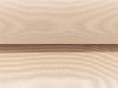 Bündchen glatt 70 cm im Schlauch - 1mm - breite Streifen - weiß-rosa