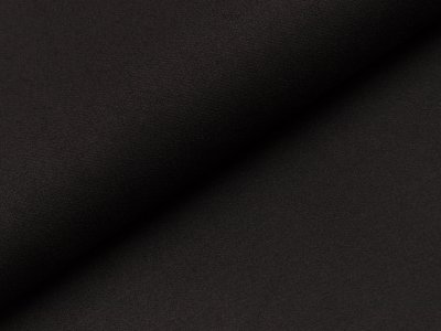 Aufgerauter Twill - schwarz