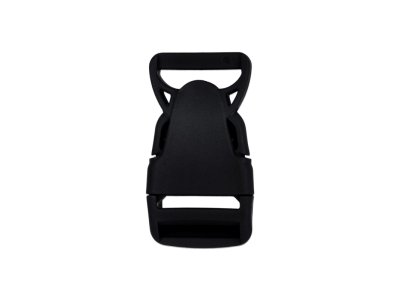 Steckschnalle 30 mm - schwarz