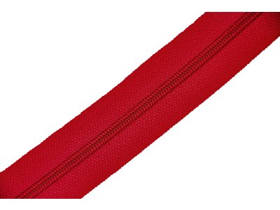 Endlosreißverschluss 3mm - kaminrot