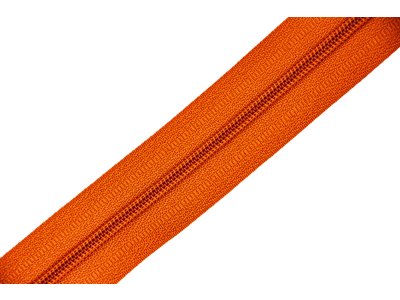 Endlosreißverschluss 3mm - karottenorange