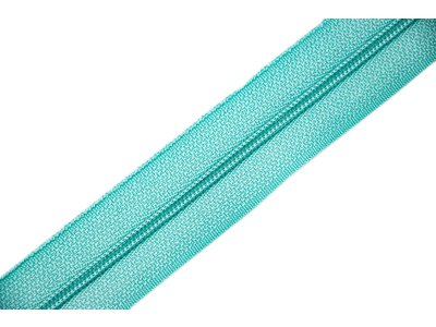 Endlosreißverschluss 3mm - cyan