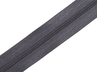 Endlosreißverschluss 3mm - rauchgrau