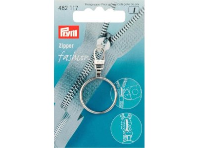 Prym Fashion-Zipper Ring - silberfarben
