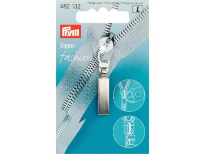 Prym Fashion-Zipper Classic - mattsilberfarben
