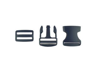 Steckverschluss Kunststoff ca. 3,8cm - nachtblau