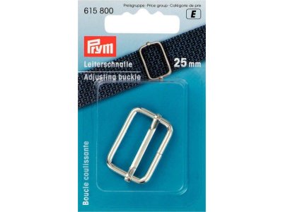 Prym Leiterschnalle Metall 25mm - silberfarben