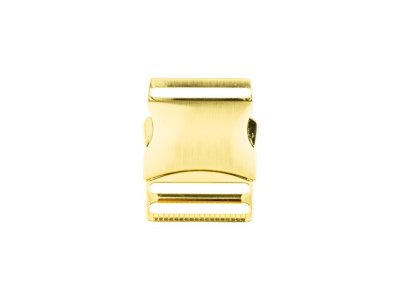 Steckschnalle Metall - 40mm - gold 