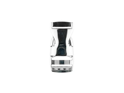 Steckschnalle Metall - 40 mm - silber