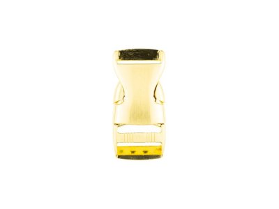 Steckschnalle Metall - 25 mm - gold 
