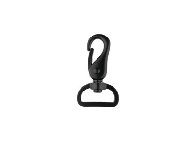 Karabiner 40 mm - schwarz