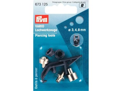 Prym Lochwerkzeuge für Vario-Zange ST 3/4/8 mm