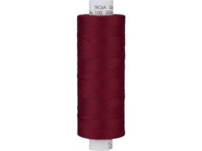 Veno Troja Nähgarn 100 - Lauflänge 500m - weinrot no.0918