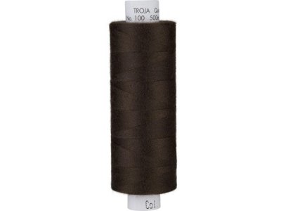 Veno Troja Nähgarn 100 - Lauflänge 500m - dunkelbraun no.1002