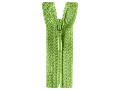 Reißverschluss Opti S40 Tropfen nicht-teilbar 60 cm - grasgrün