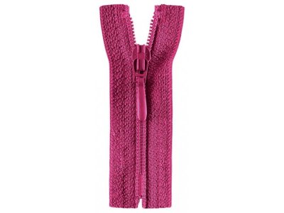 Reißverschluss Opti S40 Tropfen nicht-teilbar 60 cm - pink