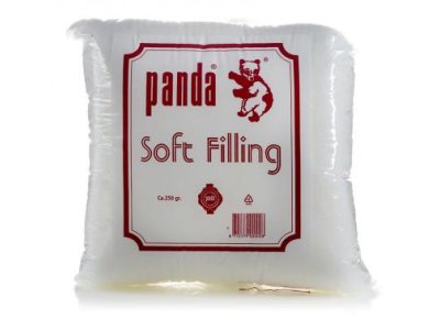 Füllwatte Panda - 1 Beutel/250g - weiß